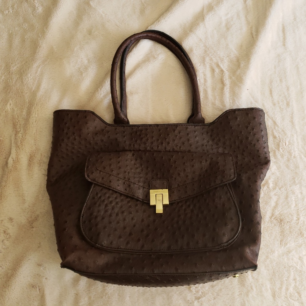 {London Fog} Wesley Satchel Top Handle Bag